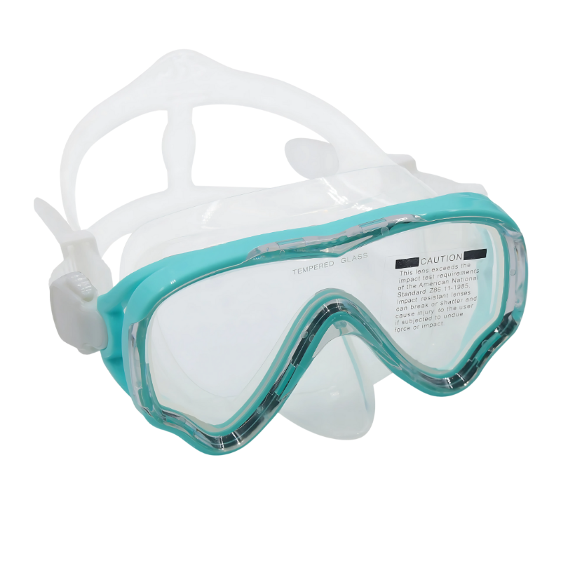 Kids Swim Goggles with Nose Cover | Leak-Proof, Ultra-Soft Fit & Allergy-Safe for Comfortable Underwater Adventures