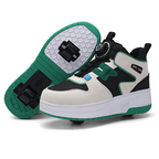 Adjustable Children's Sneakers with Foldable Wheels | Breathable, Non-Slip & Ideal for Active Adventures