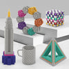 Image of Magnet toys - Build with magnets - Small magnetic balls