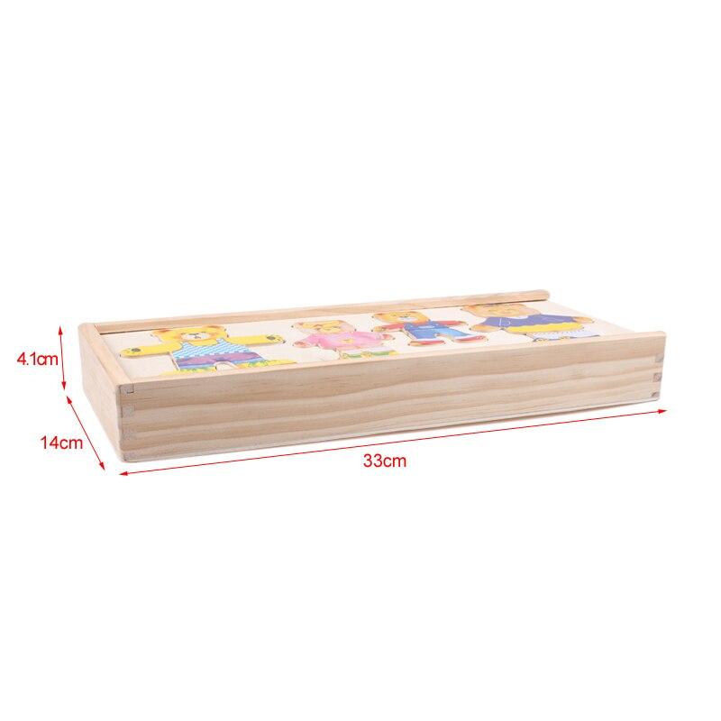 Wooden Dress-Up Puzzle for Kids - Boris - Educational Toy - Creative Play - Safe Materials - Ideal for Boys and Girls