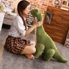 Image of Large Dinosaur Soft Toy - Giant Cuddle Dino Teddy for Toddlers