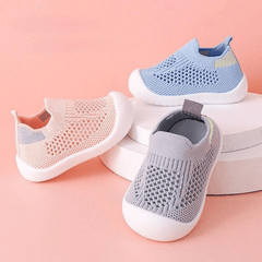 Confortable Toddler Shoes - Soft Slip-On Sneakers for First Walkers Childrens