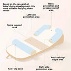 Infant Wedge Pillow for Acid Reflux – Washable Baby Reflux Pillow with Inclined Support | Safe & Comfortable for Newborns 0–36 Months