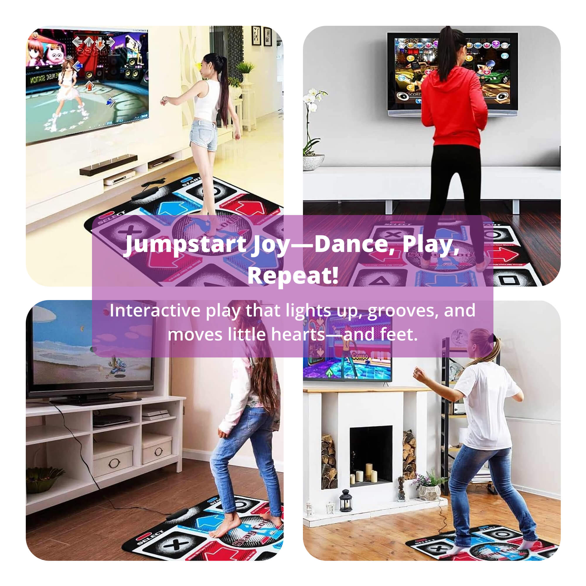 Childrens Interactive Dance Mat Toy for Dancers