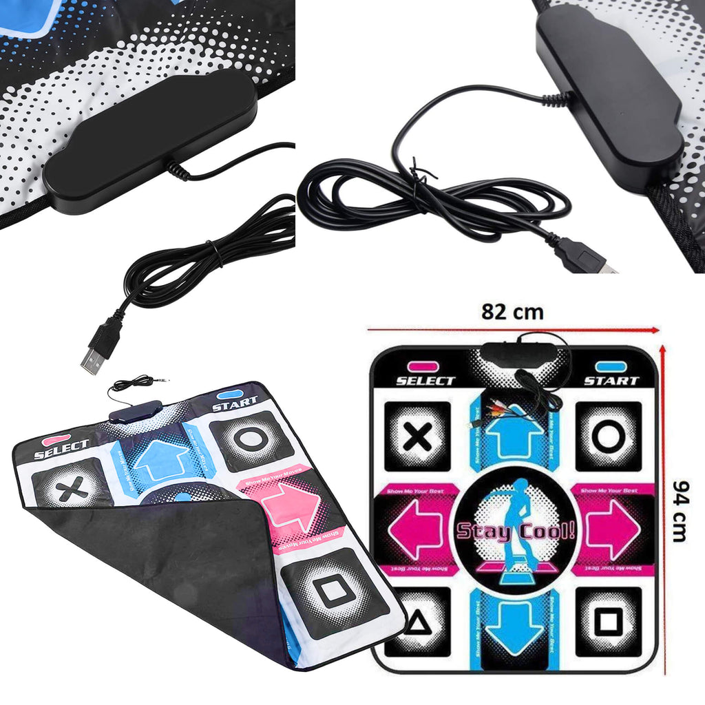 Interactive Dance Mat for Kids - Fun Musical Game with Light-Up Features for Family Play and Exercise