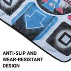 Interactive Dance Mat for Kids - Fun Musical Game with Light-Up Features for Family Play and Exercise