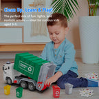 Interactive Garbage Truck Toy | Realistic Sounds & Lights for Engaging Play and Environmental Learning for Ages 3-5