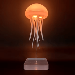 LED Jellyfish Lamp | Colour-Changing RGB Night Light with Voice Activation, for Home Ambience and Kids’ Room Decor