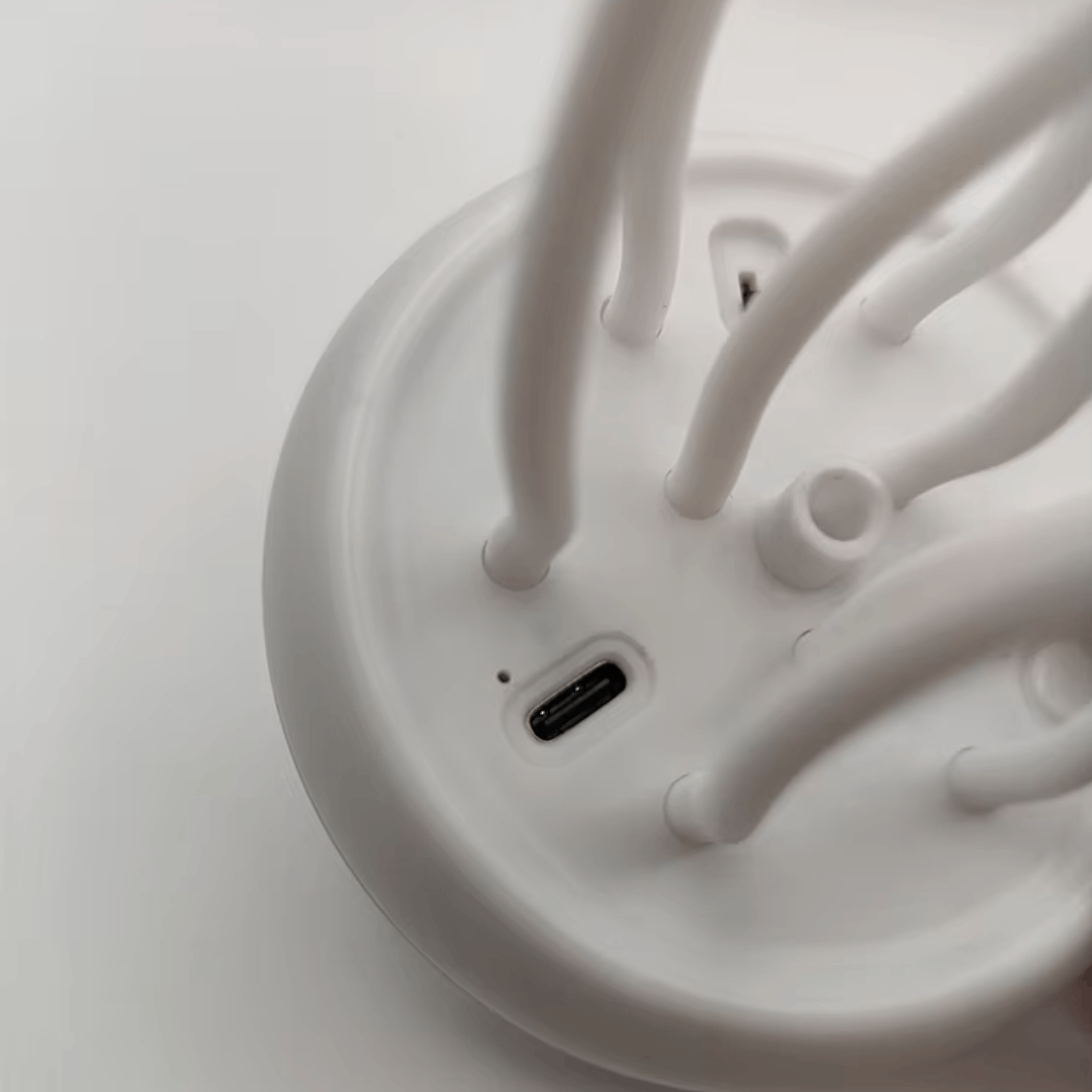 LED Jellyfish Lamp | Colour-Changing RGB Night Light with Voice Activation, for Home Ambience and Kids’ Room Decor