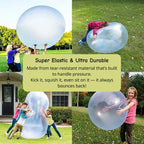 Giant Inflatable Jelly Balloon Ball | Durable, Tear-Resistant & Perfect for Outdoor Play, Pool Parties & Birthdays
