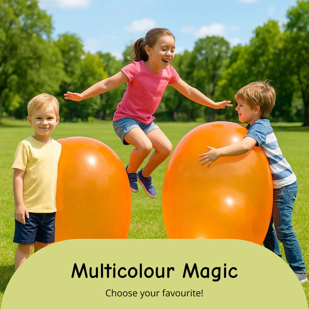 Giant Inflatable Jelly Balloon Ball | Durable, Tear-Resistant & Perfect for Outdoor Play, Pool Parties & Birthdays