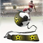 Solo Football Trainer | Elastic Band for Unlimited Practice & Skill Improvement for Kids and Adults