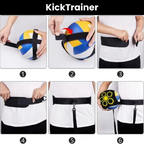 Solo Football Trainer | Elastic Band for Unlimited Practice & Skill Improvement for Kids and Adults