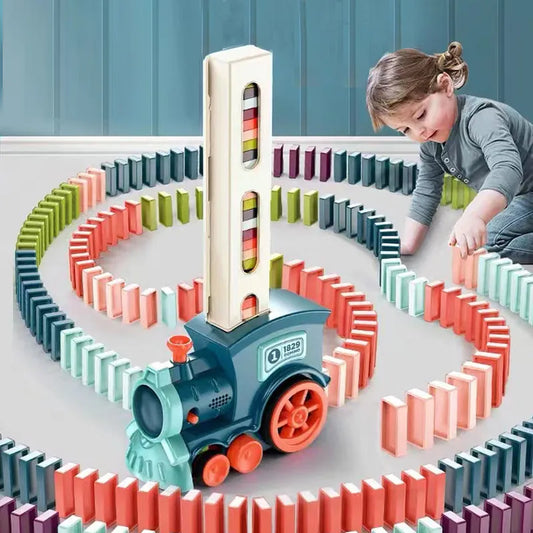 Domino Game Set - Dominojuna Classic Dominoes for Family Fun & Competitive Play