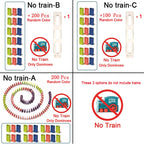Domino train - Dominojuna - Domino game