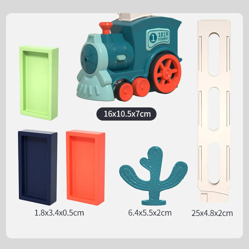 Electric Domino Train | Interactive, Educational & Ideal for Family Fun