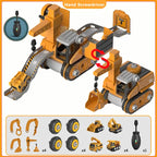 Master Builder Engineer Set - Construction Toy for Beginners - Creative Building Fun for Kids