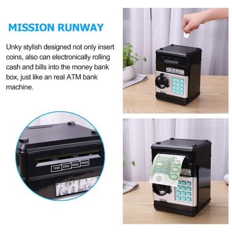 Kids' Electronic Toy Safe | Interactive, Durable & Teaches Financial Responsibility for Fun Learning