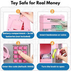 Kids' Electronic Toy Safe | Interactive, Durable & Teaches Financial Responsibility for Fun Learning