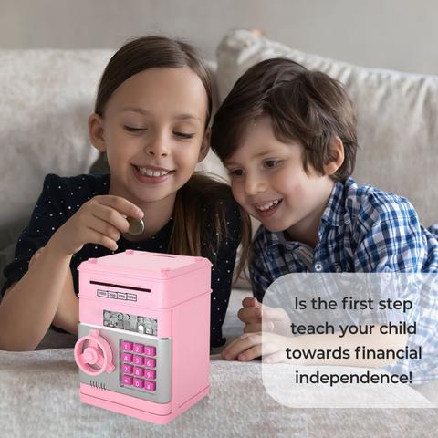 Kids' Electronic Toy Safe | Interactive, Durable & Teaches Financial Responsibility for Fun Learning