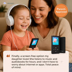 Kids' MP3 Player with Headset | HiFi Sound, 8GB Storage & No Internet Required for Music, Videos & Ebooks