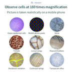 Kids Portable Microscope | 60-120x Magnification with LED Light for STEM Learning and Nature Exploration