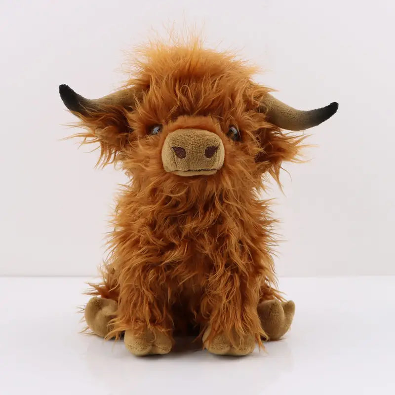 Plush Highland Cow Toy | Soft, Cuddly & Ideal Gift for All Ages