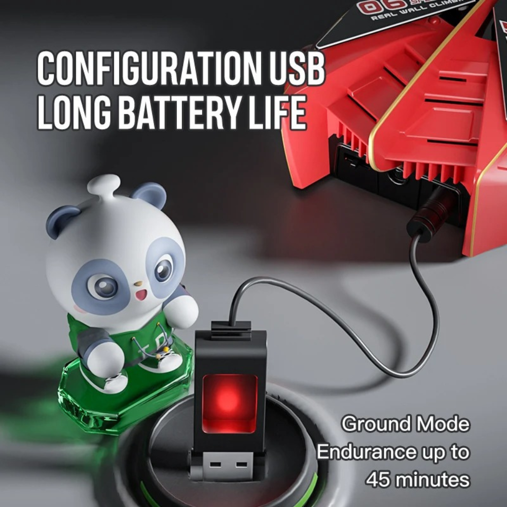 Wall Climbing Car for Kids | Climbing Remote Control Car Four Wheel Drive With Laser – The Ultimate Indoor Toy for Winter