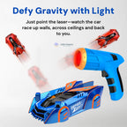 Laser-Controlled Wall Climbing RC Car | Gravity-Defying, LED Lights & Fun for Kids Aged 3+
