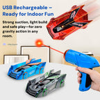 Laser-Controlled Wall Climbing RC Car | Gravity-Defying, LED Lights & Fun for Kids Aged 3+