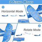 Catapult Airplane Toy | Durable, Lightweight & Easy to Launch for Outdoor Fun and Adventure for Kids Aged 3+