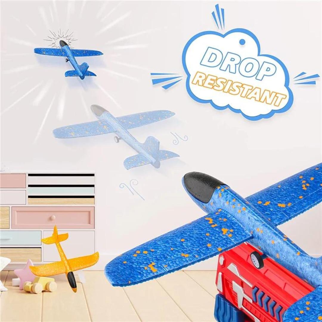 Catapult Airplane Toy | Durable, Lightweight & Easy to Launch for Outdoor Fun and Adventure for Kids Aged 3+
