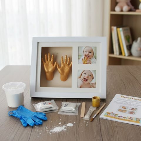 Baby Hand & Foot Casting Kit | Non-Toxic, Quick Molding & Perfect Keepsake for Baby's First Moments