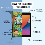 Kids' Microscope with 1000x Magnification | Record & Upload Pictures & Videos for Young Scientific Toys