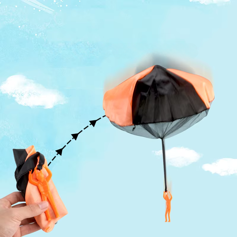 Parachute Toy for Kids | Tangle-Free, Lightweight & Perfect for Outdoor Adventures and Coordination Development