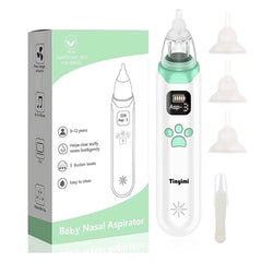 Baby Electronic Nasal Aspirator - Safe, Fast, Hygienic Snot Sucker for Newborn & Toddler