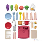 Magic Water Play Kitchen | Realistic Tap, Safe Materials & Engaging Role-Play for Kids