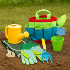 Kids Gardening Tool Set | Complete 7-Piece Kit with Protective Gear for Hands-On Outdoor Learning and Fun