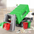 Interactive Garbage Truck Toy | Realistic Sounds & Lights for Engaging Play and Environmental Learning for Ages 3-5