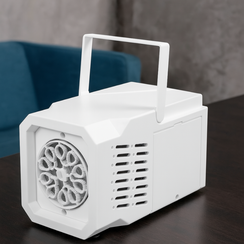 Kids Bubble Machine Toy | Handheld Bubble Blower for Outdoor Play, Bath Time & Birthday Fun