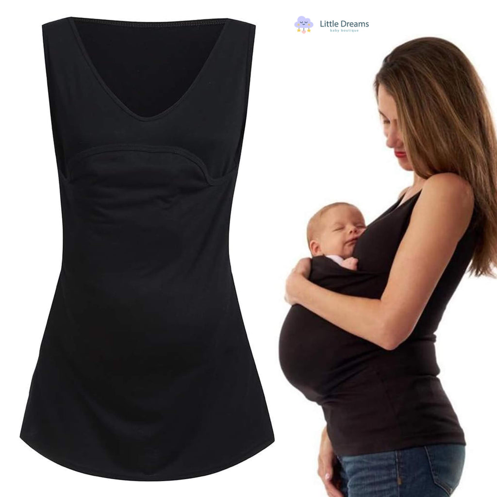 Ergonomic Baby Wrap Carrier T-Shirt | Soft, Breathable & Adjustable for Comfortable Carrying Anytime