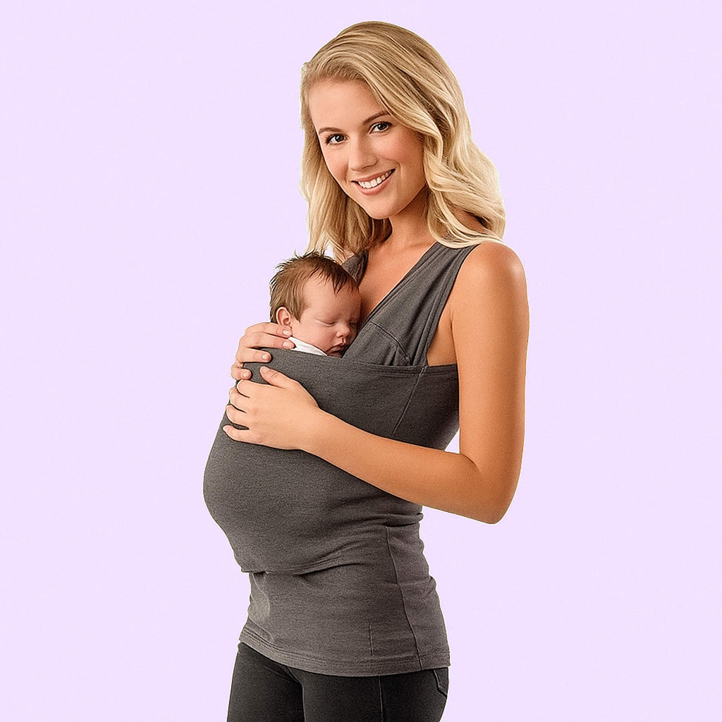 Ergonomic Baby Wrap Carrier T-Shirt | Soft, Breathable & Adjustable for Comfortable Carrying Anytime