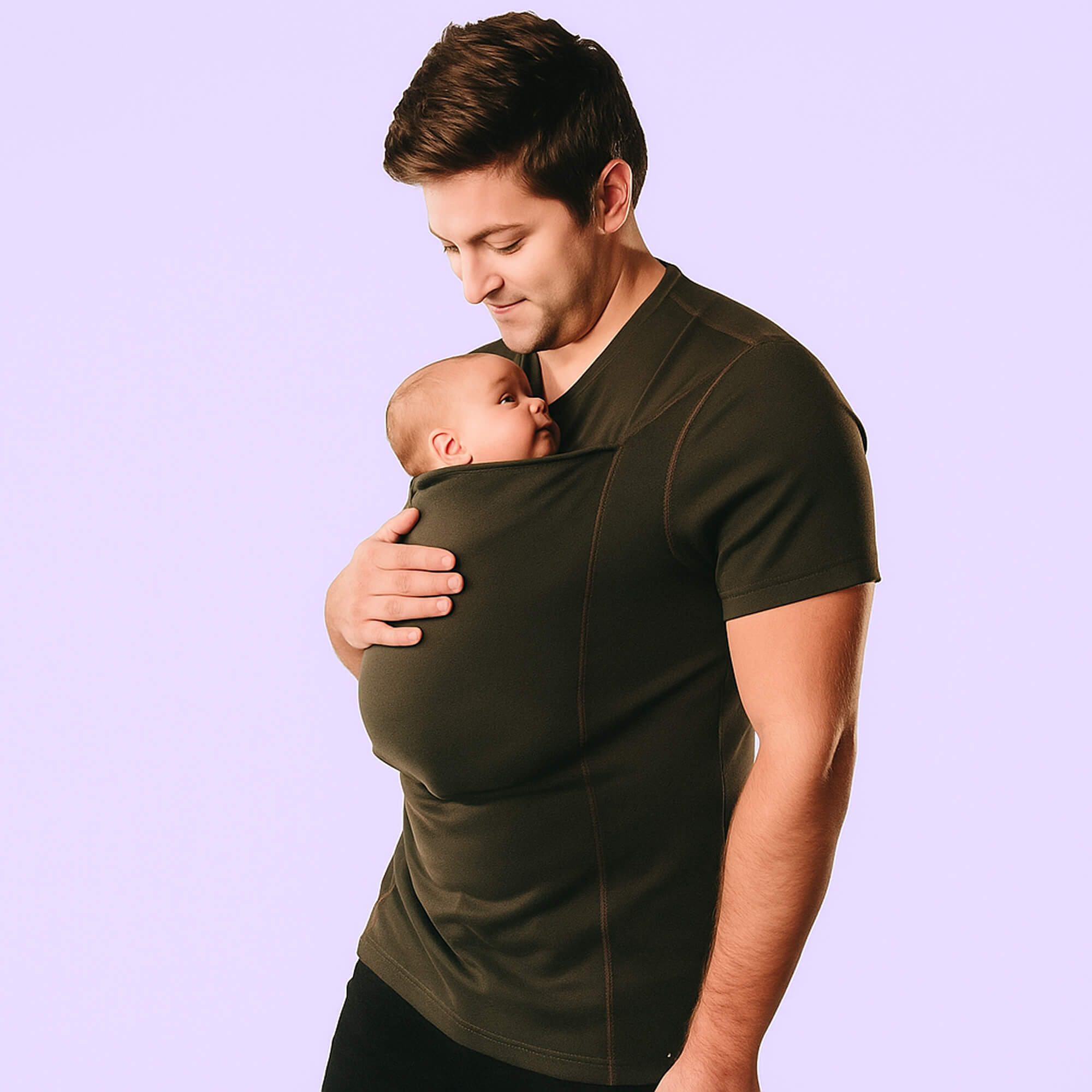 Ergonomic Baby Wrap Carrier T-Shirt | Soft, Breathable & Adjustable for Comfortable Carrying Anytime