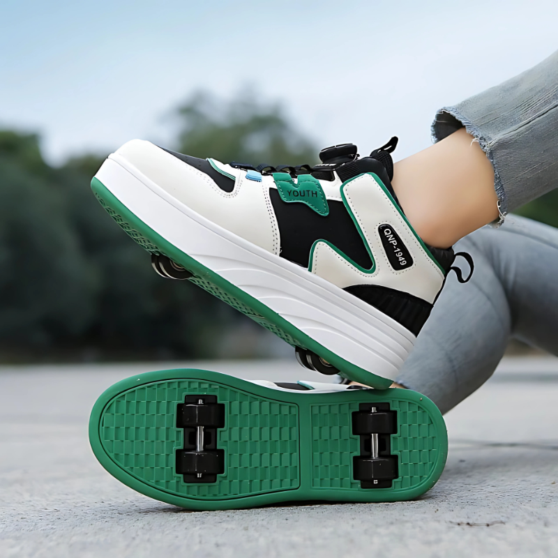 Hidden Wheel Skate Sneakers | Breathable, Anti-Slip & Perfect for Kids' Outdoor Adventures