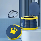 Foldable Toddler Travel Potty | Ultra-Portable, Lightweight & Hygienic Waste Disposal for Stress-Free Outings
