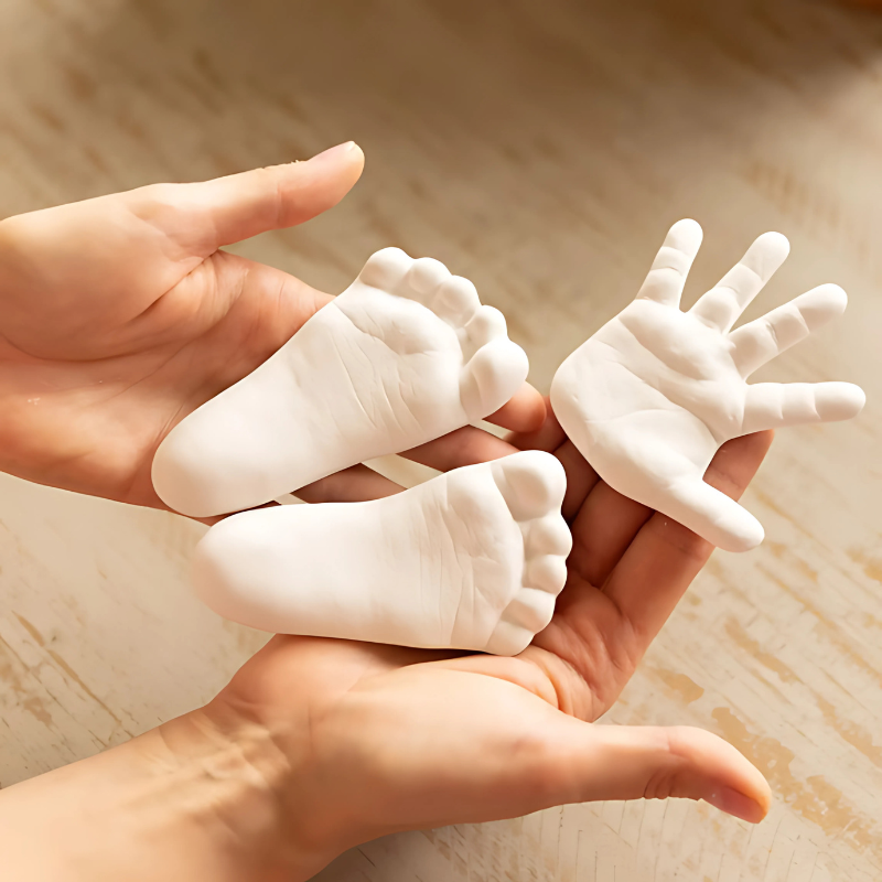 Baby Hand & Foot Casting Kit | Non-Toxic, Quick Molding & Perfect Keepsake for Baby's First Moments