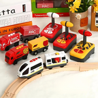 Remote-Controlled Battery Train for Kids | Easy-to-Use Electric Railway Set for Toddlers (Ages 3‑5)