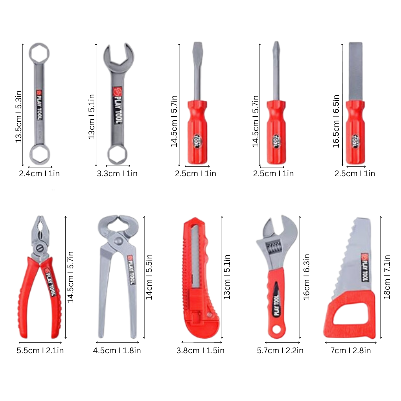 Kids Work Bench with Tools – Children’s Tool Station & Toy Tool Set for Creative Building Play