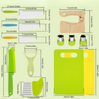 Childs Baking Set Kit Utensils for Cooking Kitchen