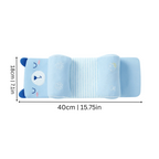 Ergonomic Baby Head Shaping Pillow | Natural Plant Filling, Reversible Design & Year-Round Comfort for Ages 1-3 Years